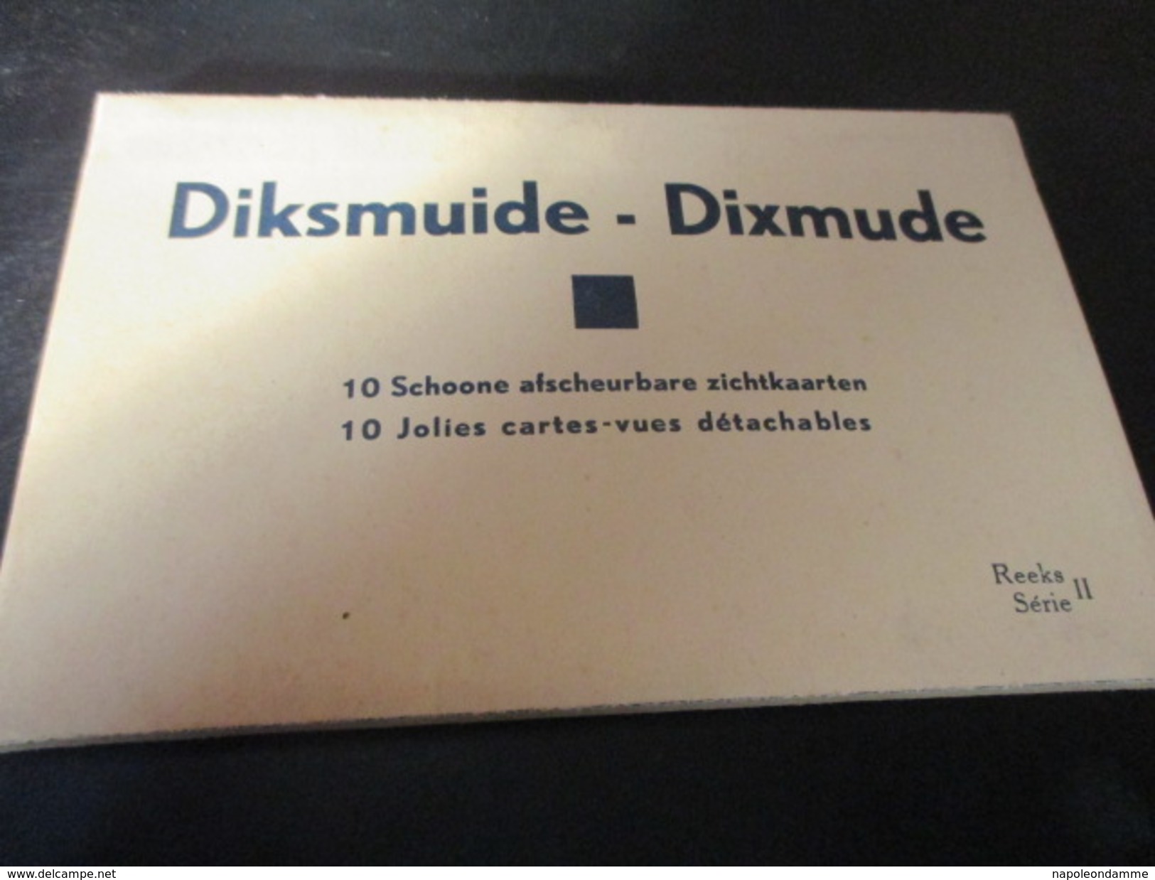 Diksmuide, 10 Zichtkaarten, Reeks II - Diksmuide