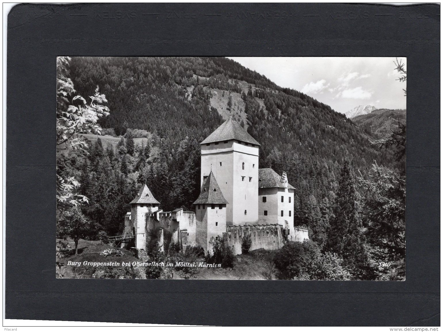 69745     Austria,   Burg Groppenstein Bei Obervellach Im Molltal.,  Karnten,  VGSB - Obervellach