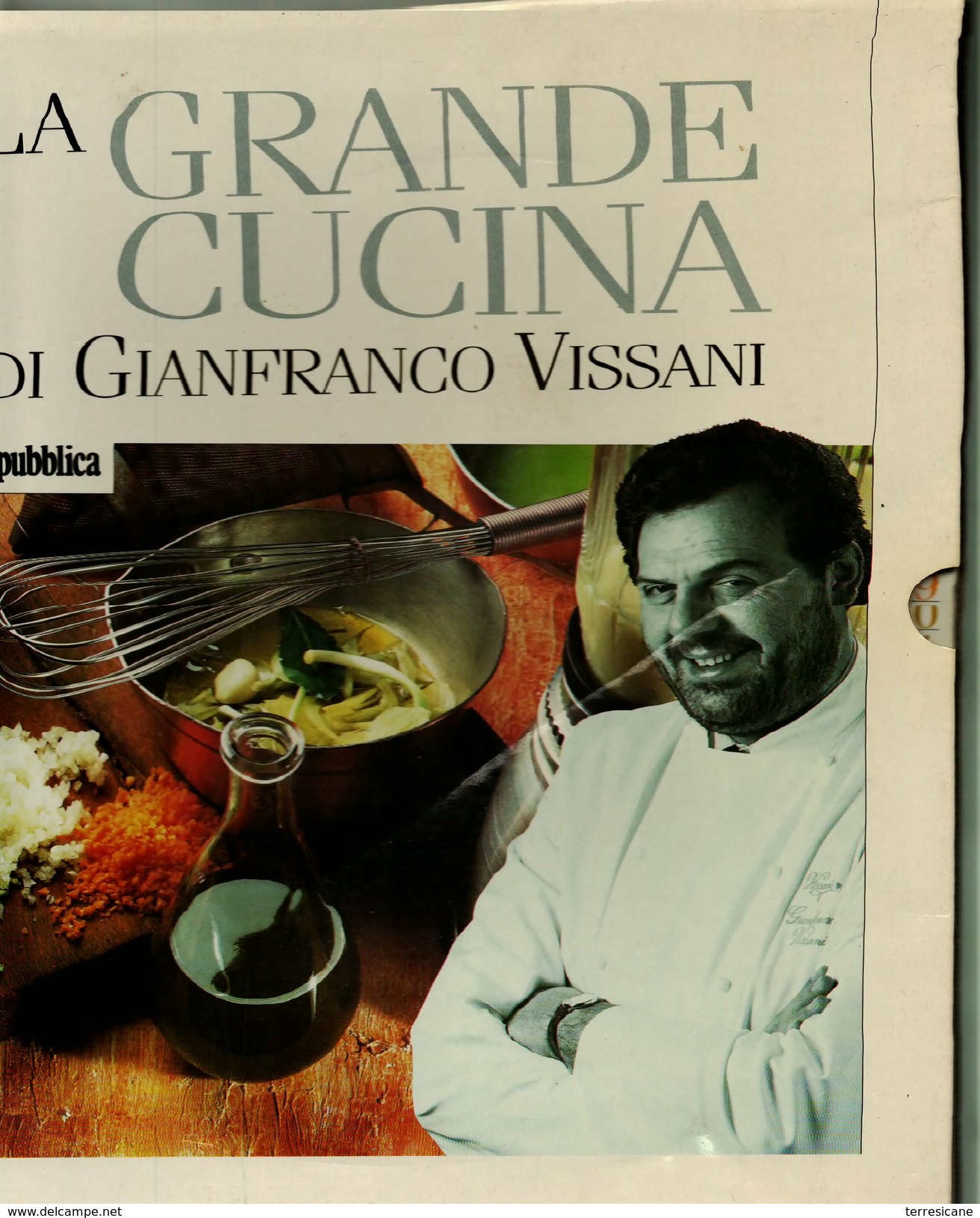 X LA GRANDE CUCINA DI GIANFRANCO VISSANI LAREPUBBLICA 50 FASCICOLI IN CONTENITORE - Huis En Keuken