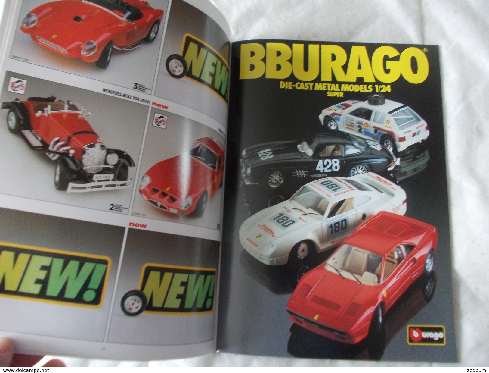 Burago 1987 Catalogue - Modelbouw