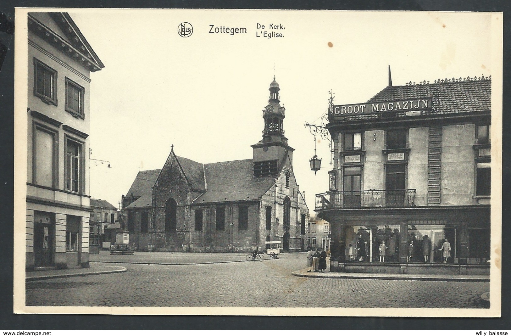 +++ CPA - ZOTTEGEM - SOTTEGEM - Eglise - Kerk - Nels  // - Zottegem