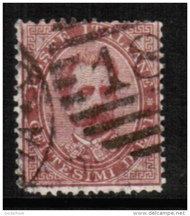 ITALY   Scott # 46 F-VF USED - Usati