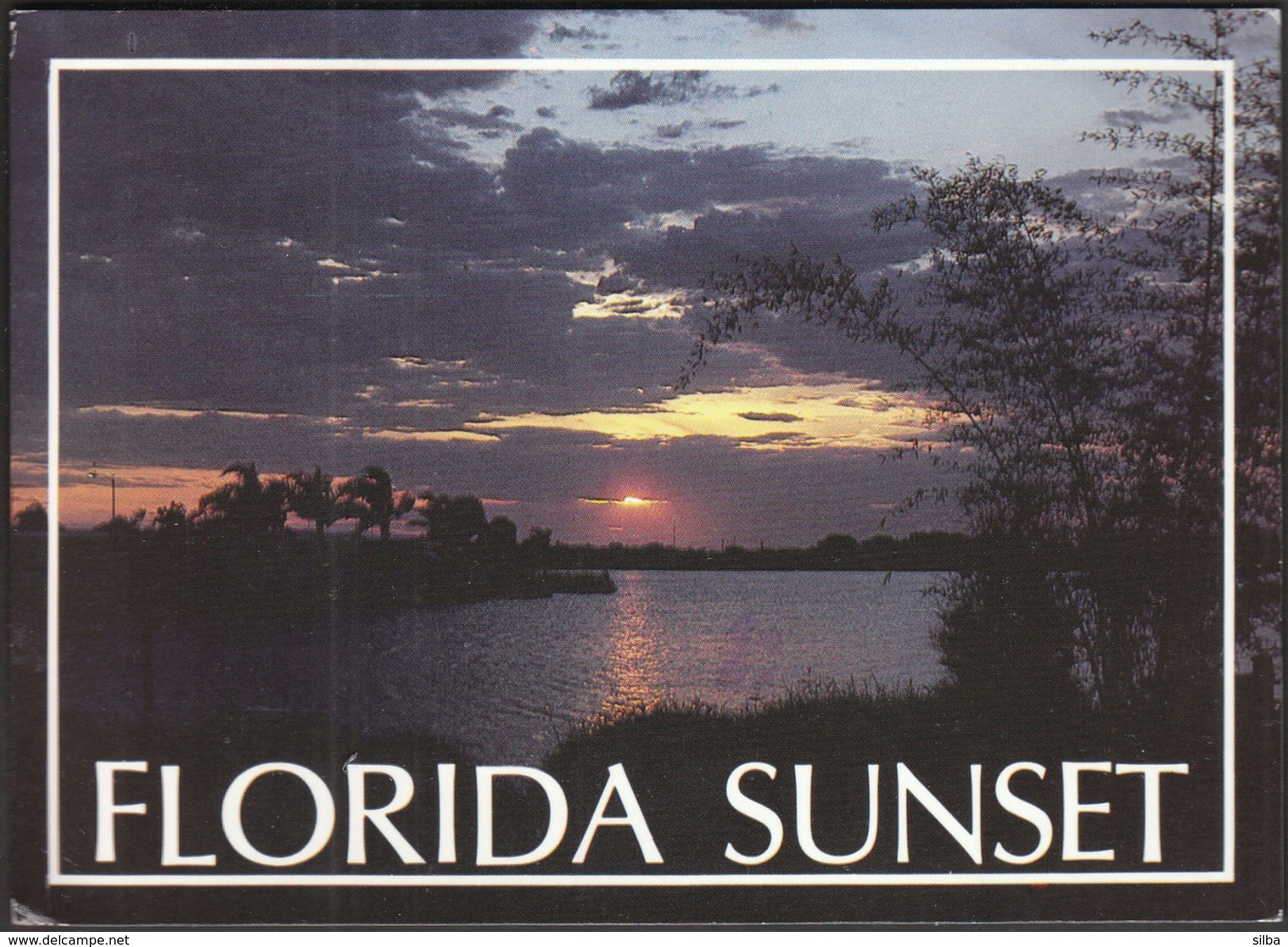 United States Fort Myers 1990 / Florida Sunset / Palms, Sun - Fort Myers