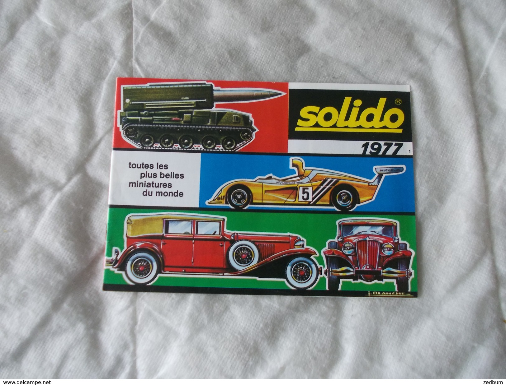 Solido Catalogue 1977 - Modelbouw