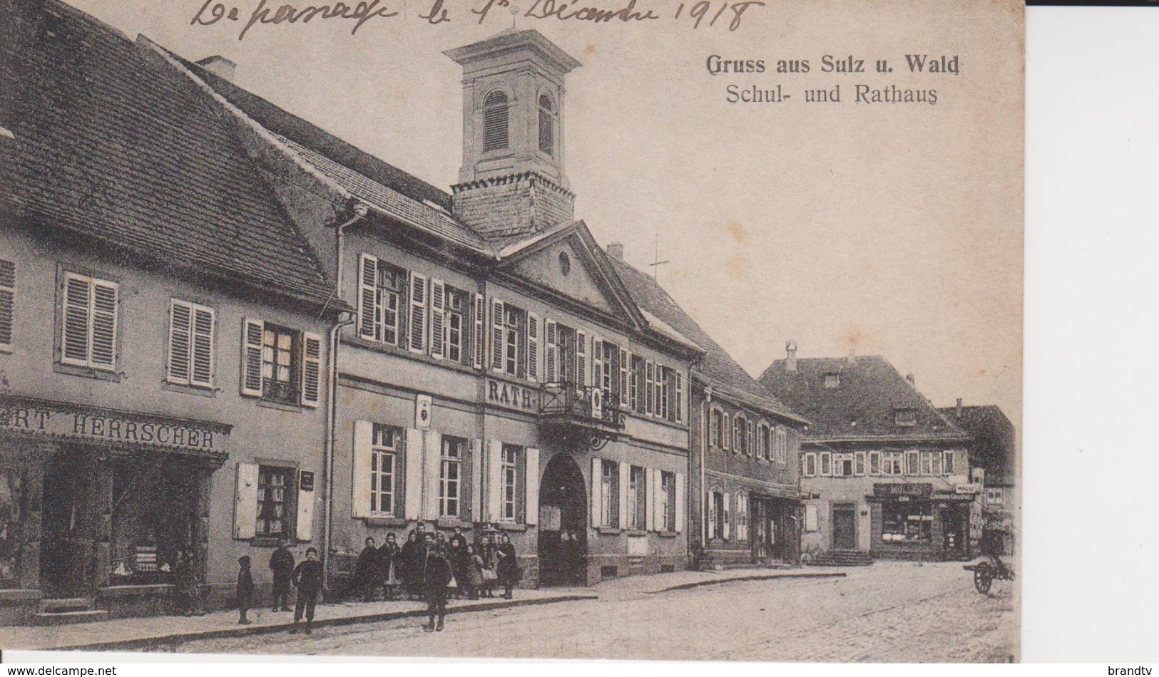68-Gruss Aus Sulz   Schul Und Rathaus - Soultz