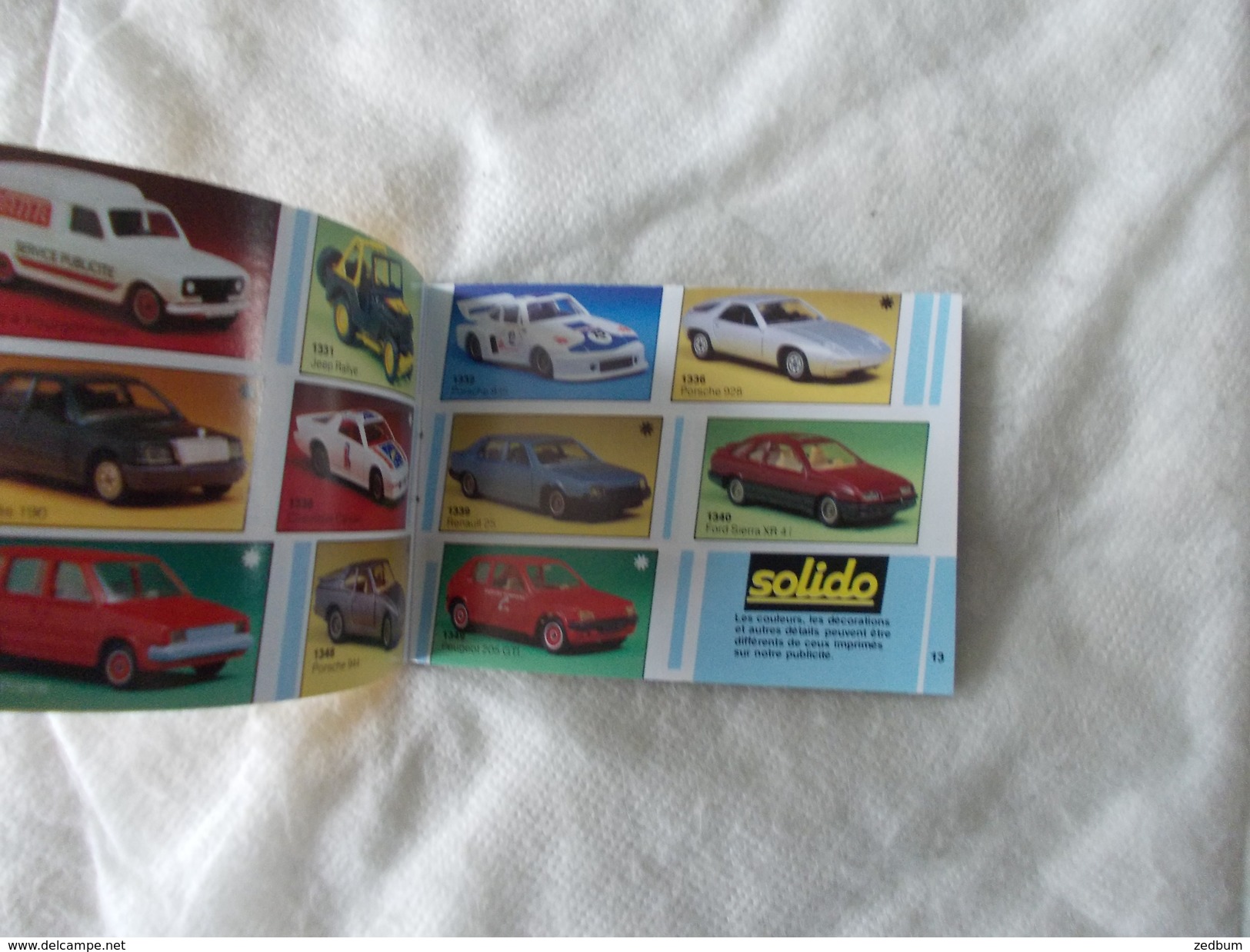 Solido Catalogue 1987 - Modelbouw