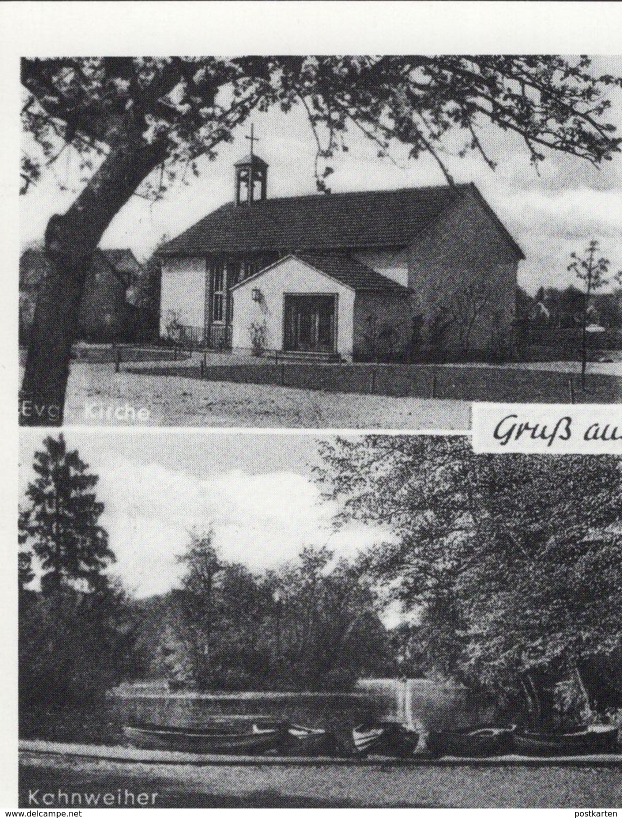 ÄLTERE REPRO POSTKARTE GRUSS AUS REFRATH HAUS STEINBRECHE ALTE KIRCHE Bensberg Bergisch Gladbach Postcard Ansichtskarte - Bergisch Gladbach