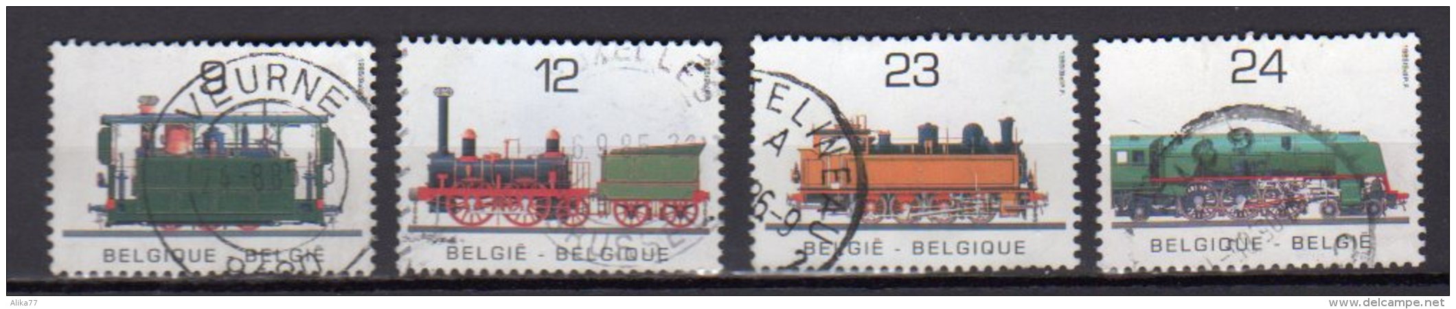 BELGIQUE      Oblitéré     Y. Et T.   N°  2170 / 2173        Cote: 1,80 Euros - Used Stamps