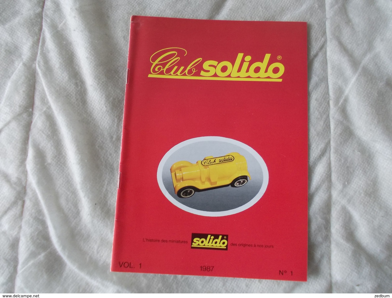 Club Solido Catalogue 1987 N° 1 - Modélisme