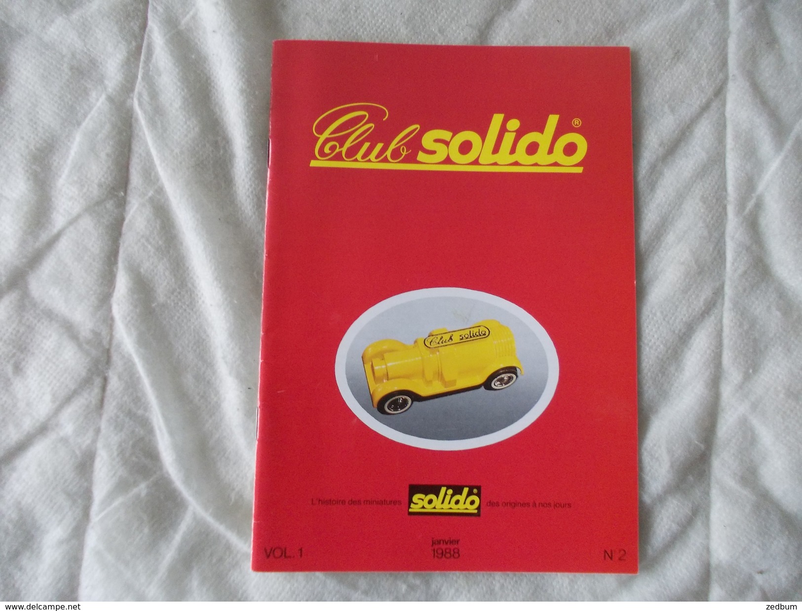 Club Solido Catalogue 1988 N° 2 - Modélisme