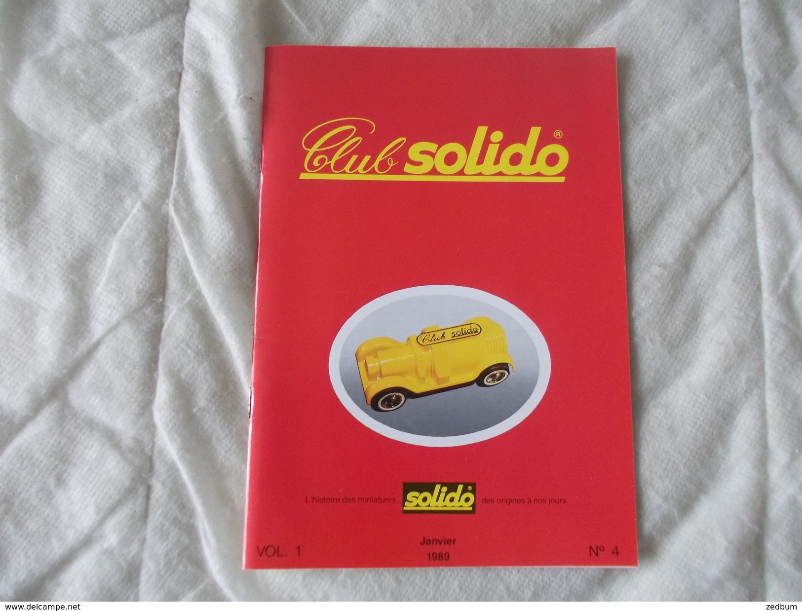 Club Solido Catalogue 1989 N° 4 - Modellbau