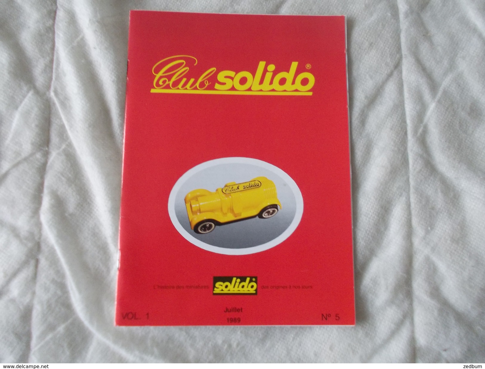 Club Solido Catalogue 1989 N° 5 - Modellbau