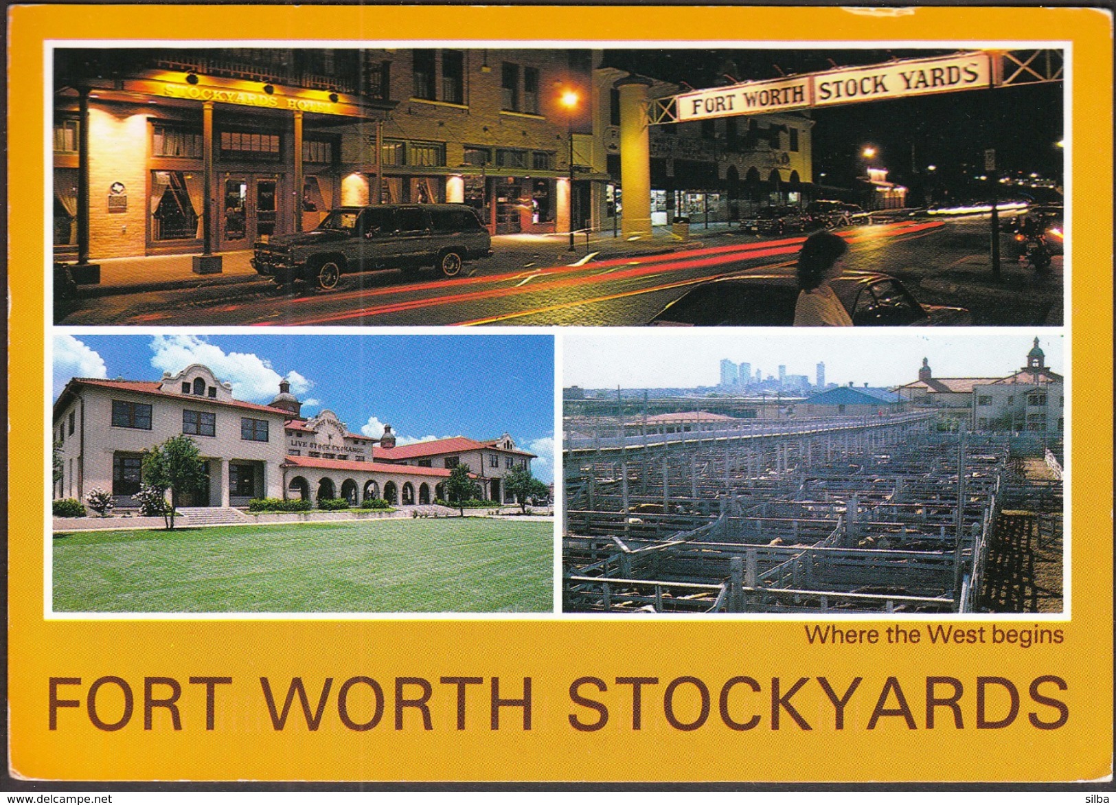 United States San Antonio 1995 / Fort Worth, Texas / Stockyards - Fort Worth