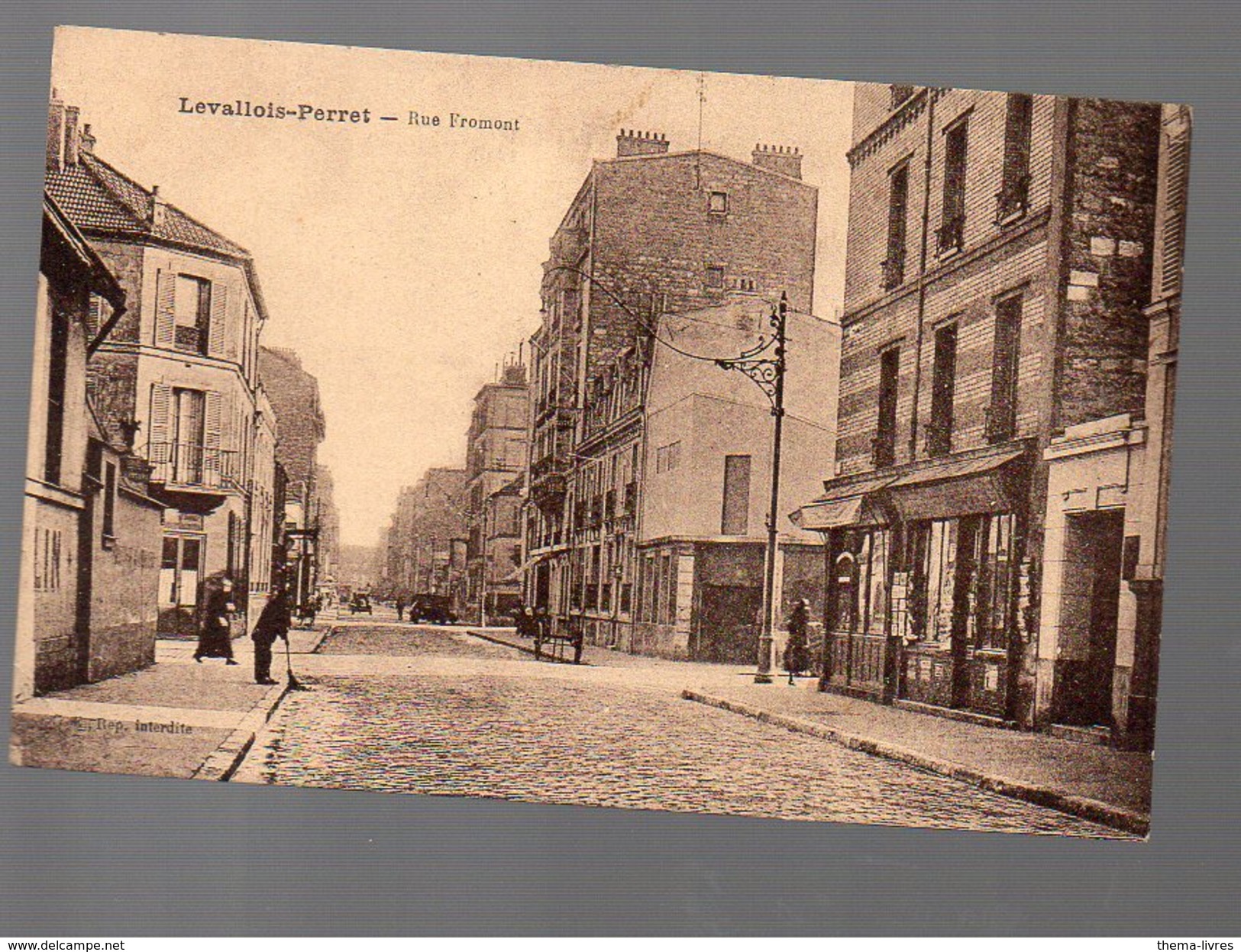 Levallois-Perret Rue Fromont  (voyagé 1925 ) (PPP4813) - Levallois Perret