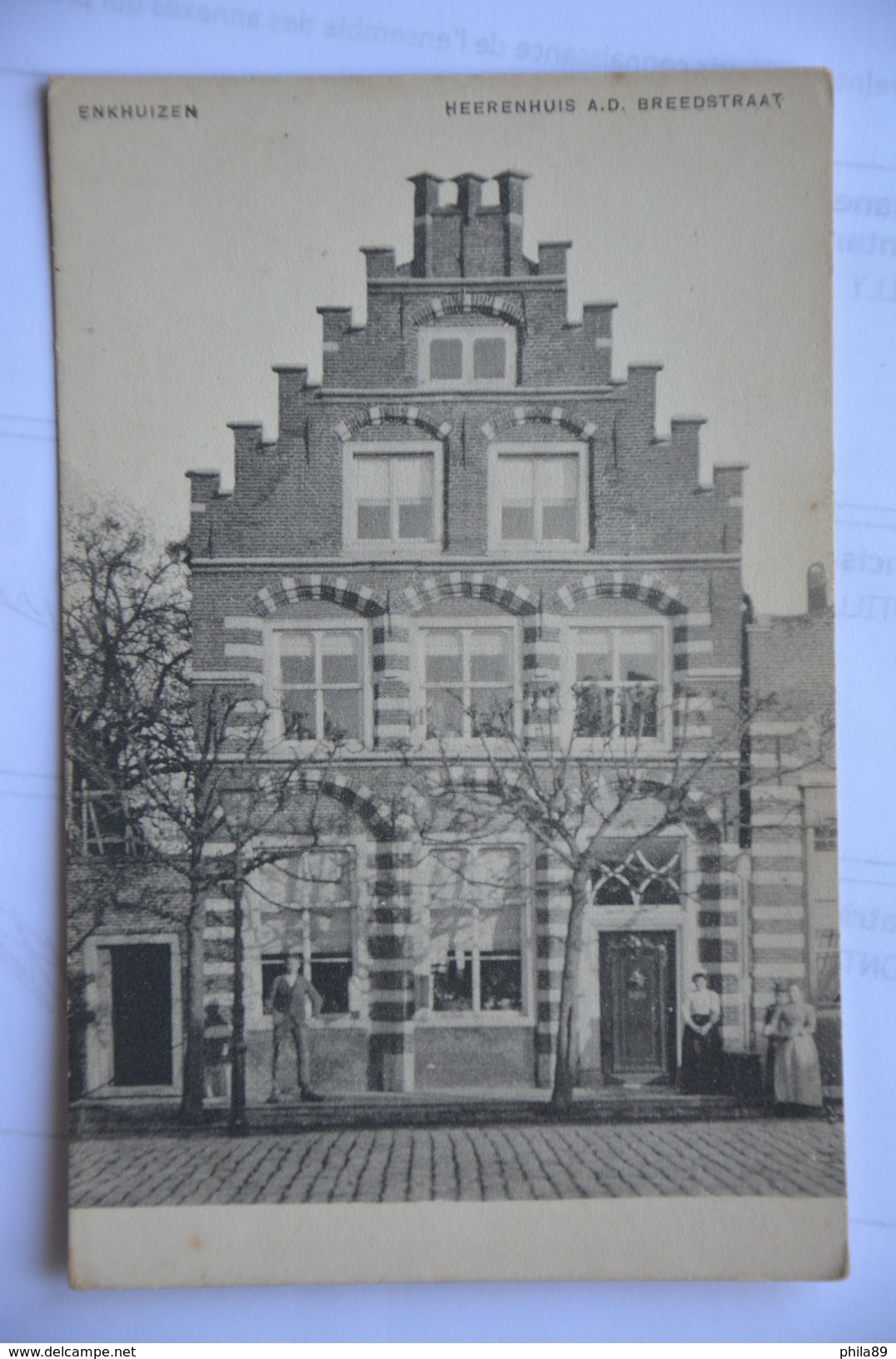 ENKHUIZEN-heerenhuis A.d. Breedstraat - Enkhuizen