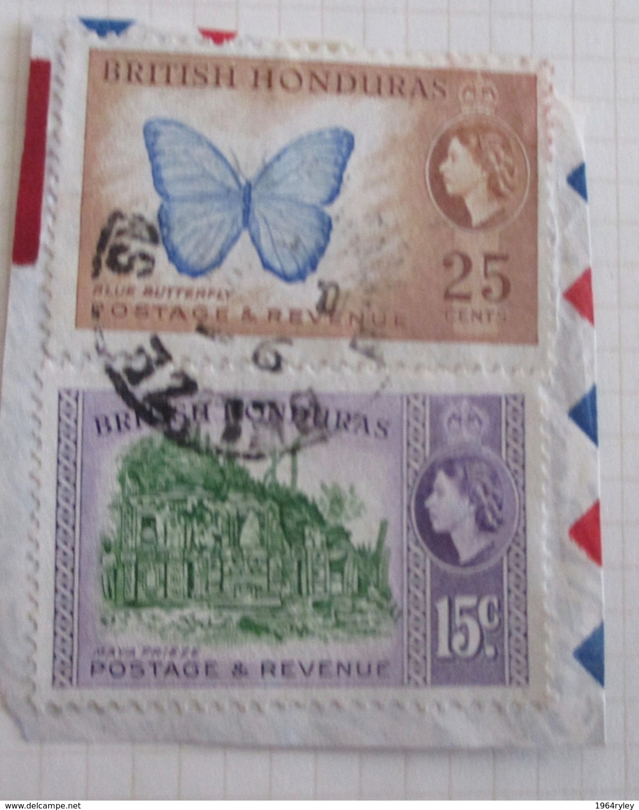 British Honduras 1953-1957   (o)   On Paper - Honduras Británica (...-1970)