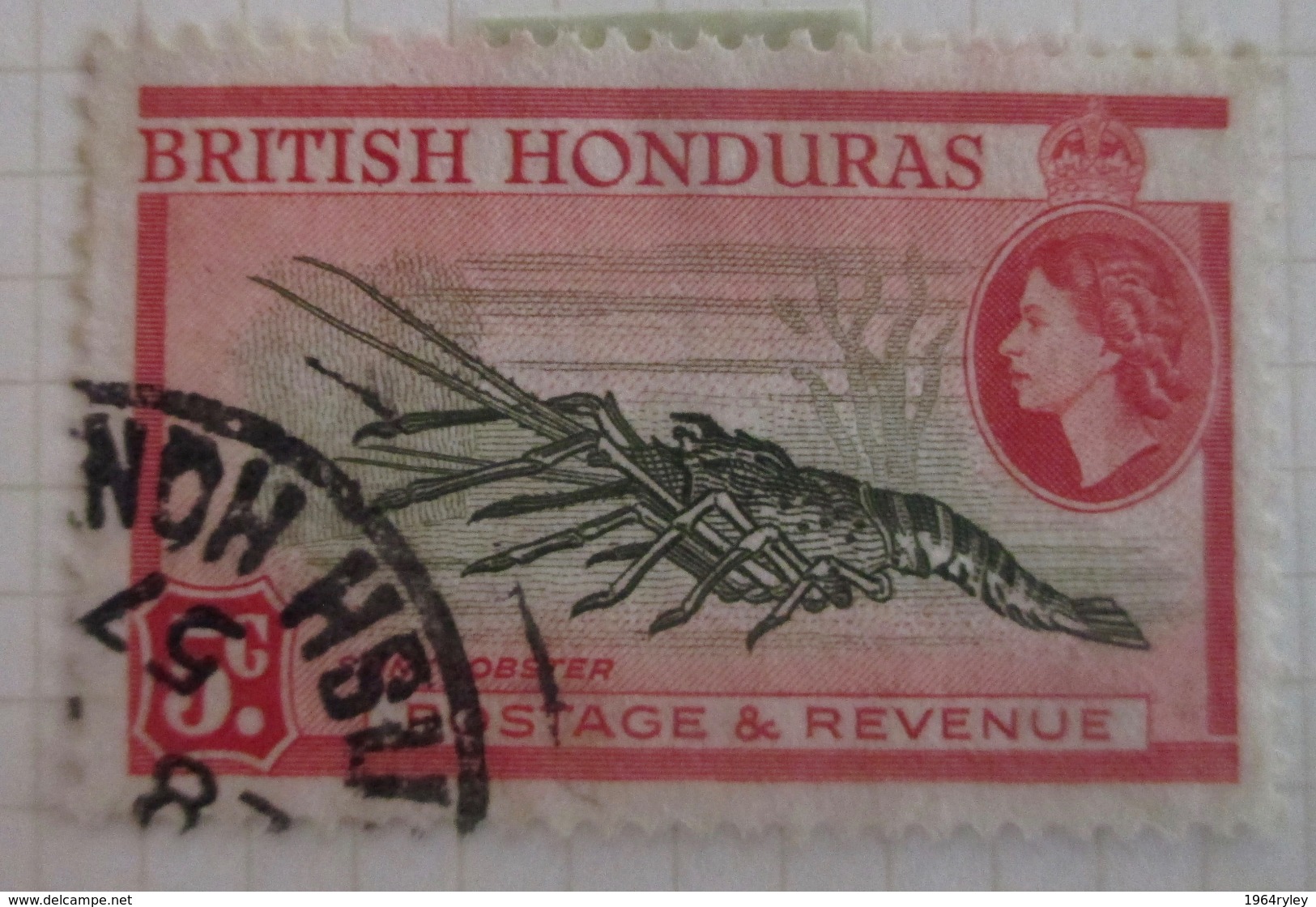 British Honduras 1953-1957   (o) - Honduras Británica (...-1970)