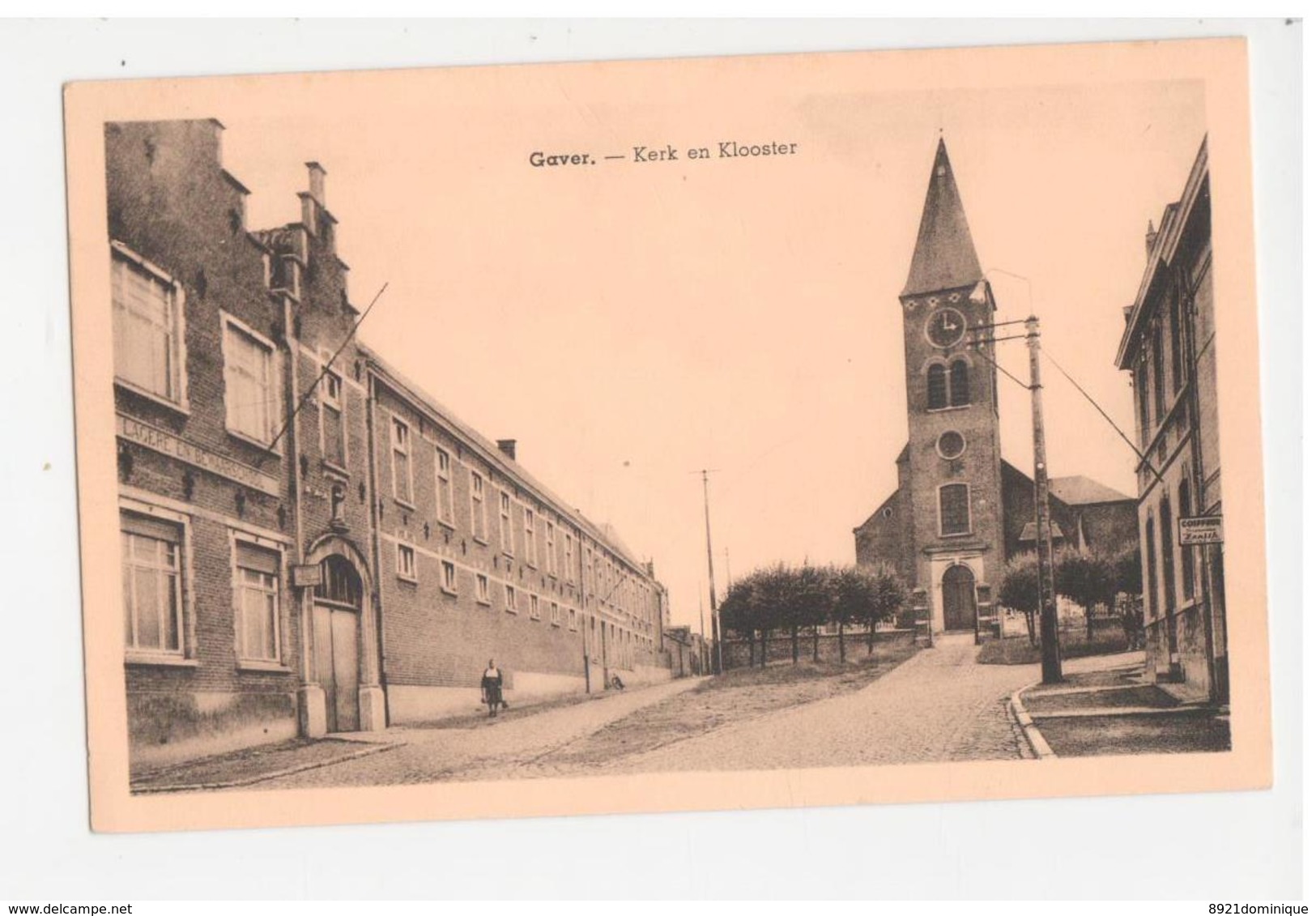 GAVER (Gavere) Kerk En Klooster - Gavere