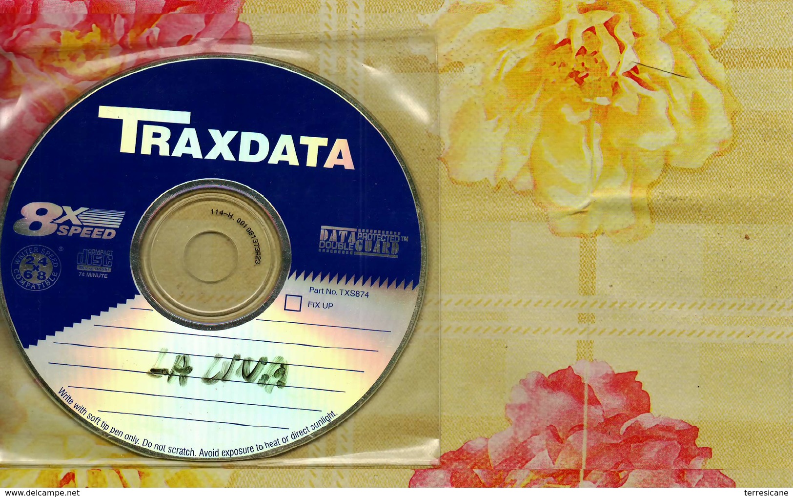 X CD ROM LA LUNA  DISCO DI BACKUP - CD