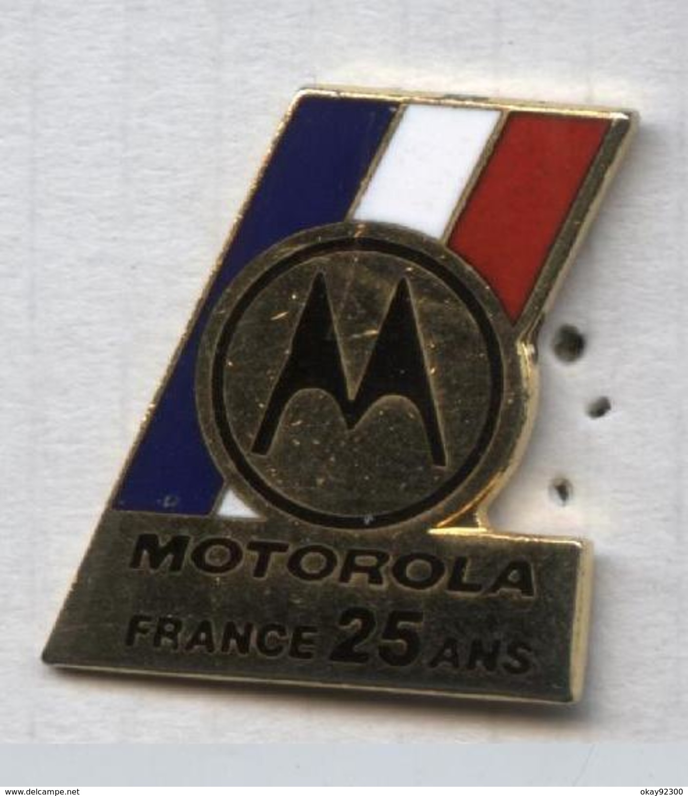 Pin´s Motorola France 25 Ans - Otros & Sin Clasificación