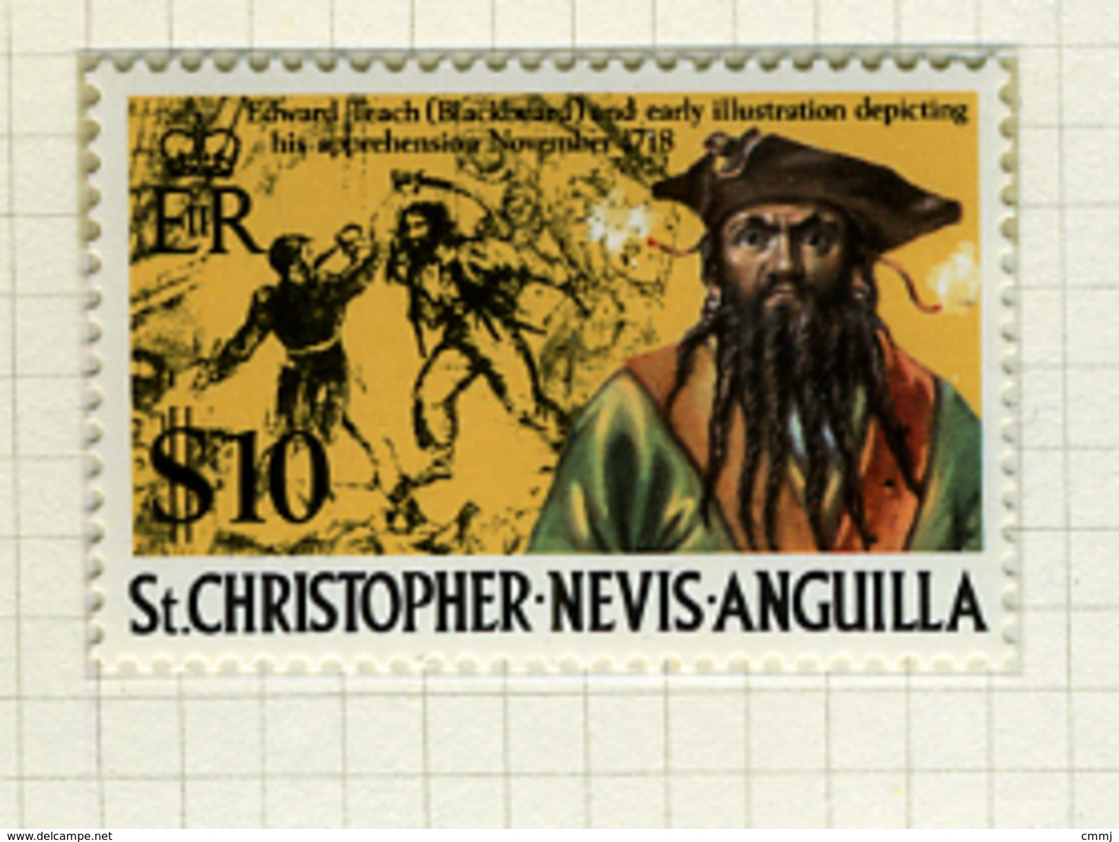 1974 - ST. CHRISTOPHER, NEVIS & ANGUILLA  - Mi. Nr. 282 - NH - (CW2427.40) - St.Kitts E Nevis ( 1983-...)