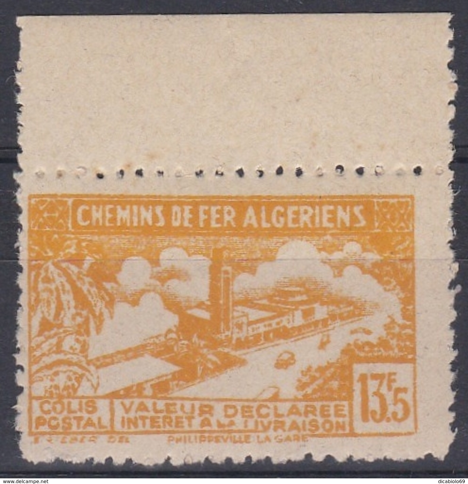 Algérie 1943 - Colis Postaux N°114a Neuf** -Luxe - Postpaketten