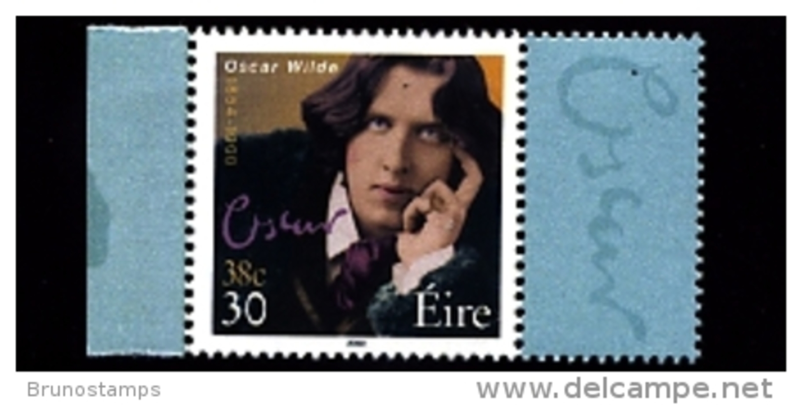 IRELAND/EIRE - 2000  OSCAR WILDE 30p. SMALLER SIZE  MINT NH - Nuovi