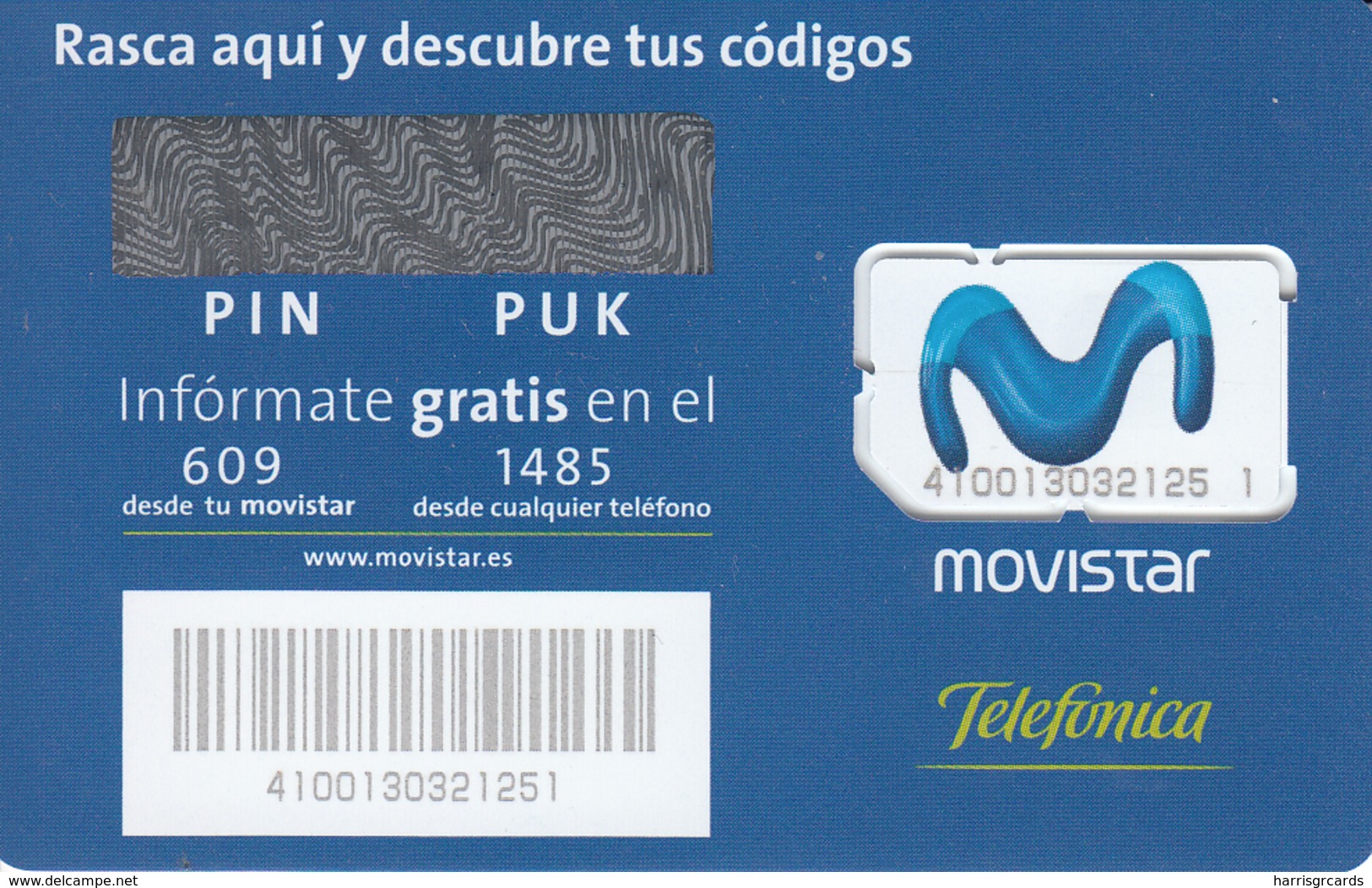 SPAIN - M Movistar Con M Verde - Contrato , Mint - Other & Unclassified