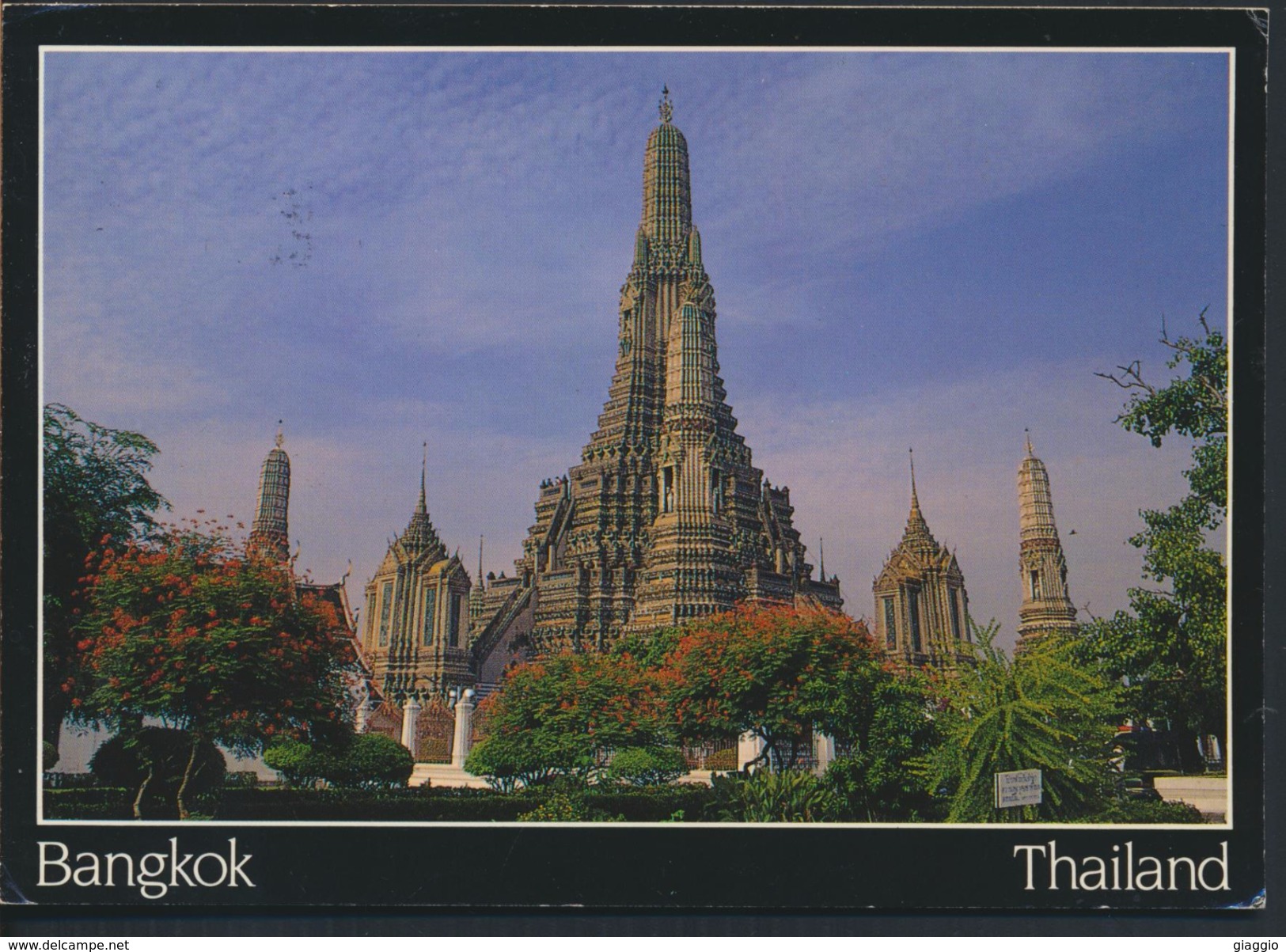 °°° 3834 - THAILAND - BANGKOK - WAT ARUN - 1995 With Stamps °°° - Thailand