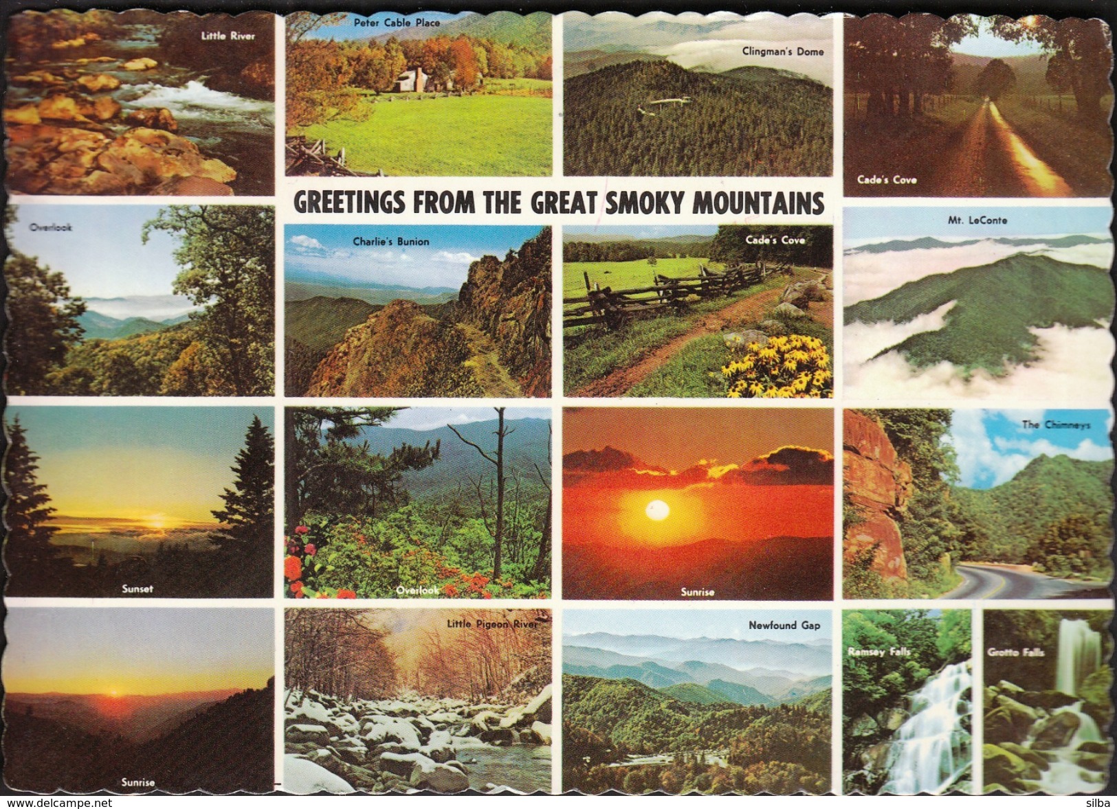 United States Knoxville 1981 / Tennessee / The Great Smoky Mountains - Knoxville