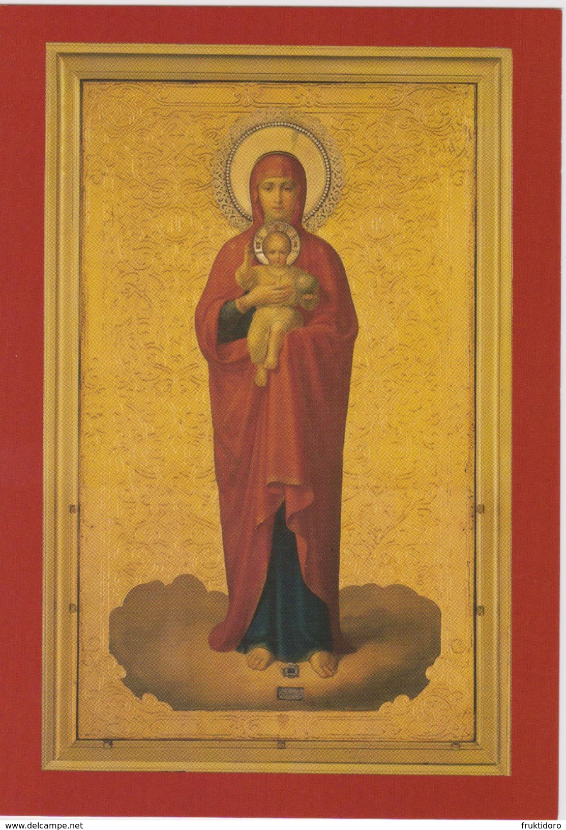 AKFI Finland Postcards Icons Valamo Monastery: Mother Of God - Konevitsa - St Paraskeva - St Anastasia - Finland