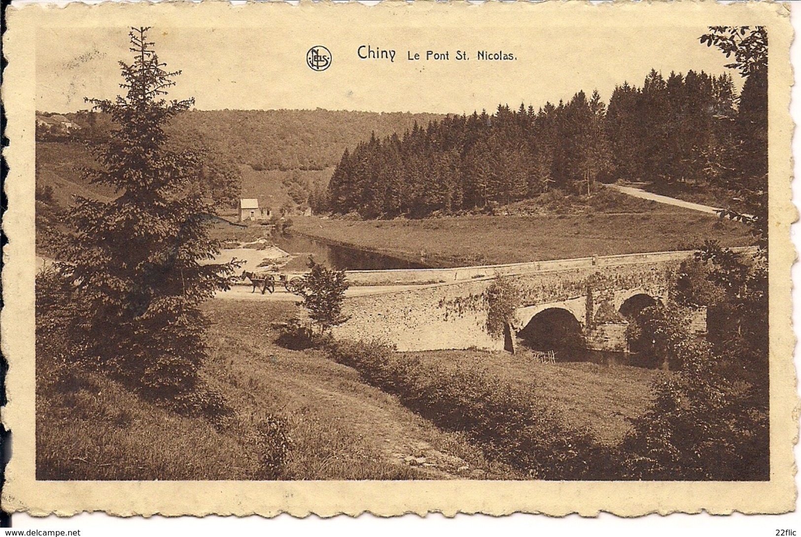 CHINY LE PONT ST.NICOLAS - Chiny