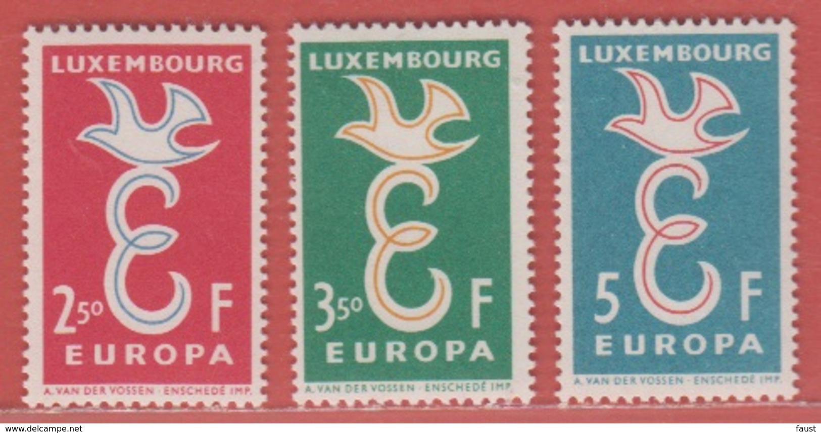 1958 ** (sans Charn., MNH, Postfrisch)  Yv  548/50	Mi  590/2 - Ungebraucht