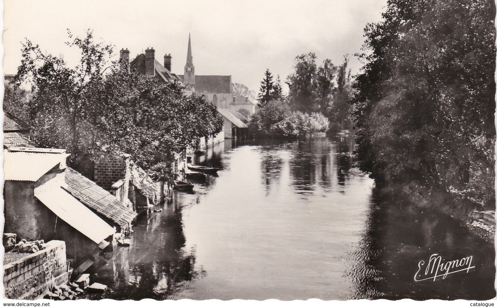 CPSM 77 - SOUPPES-sur-LOING - Les Bords Du Loing - Souppes Sur Loing