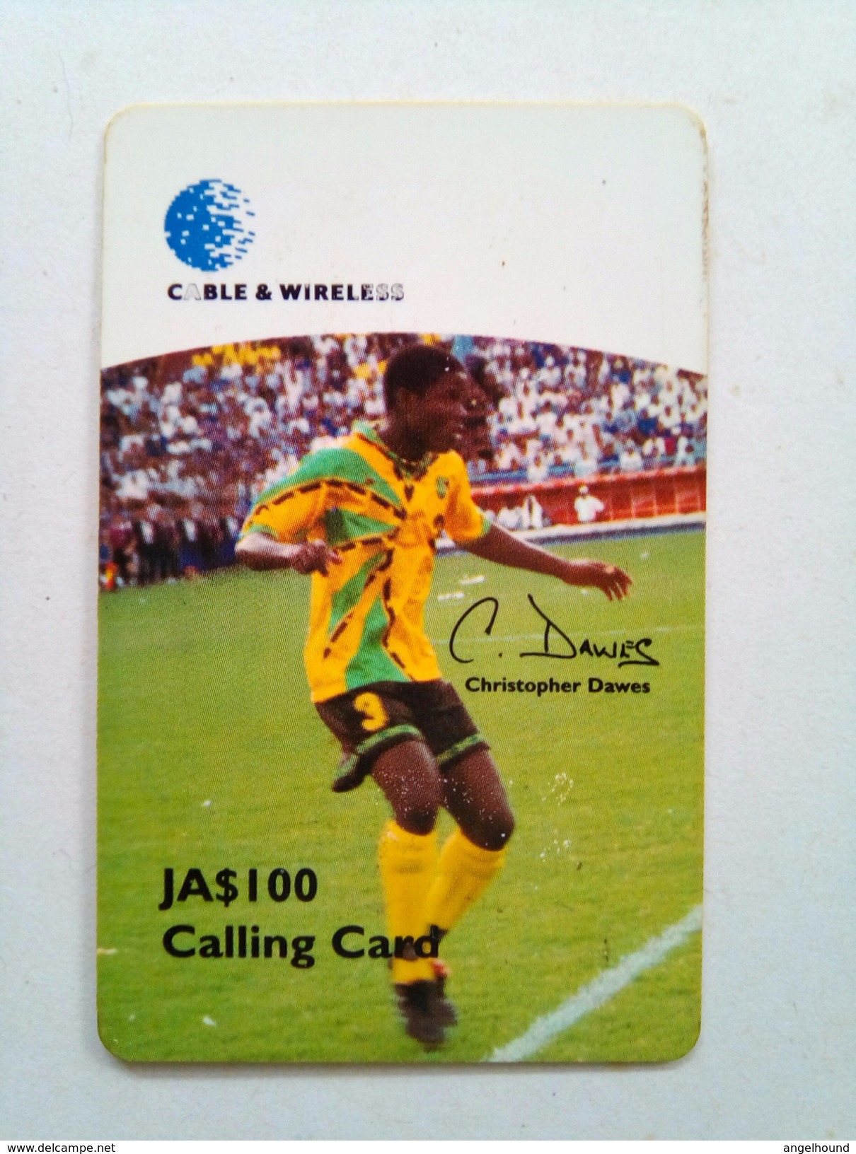 Jamaica Phonecard $100 Christopher Dawes - Jamaica