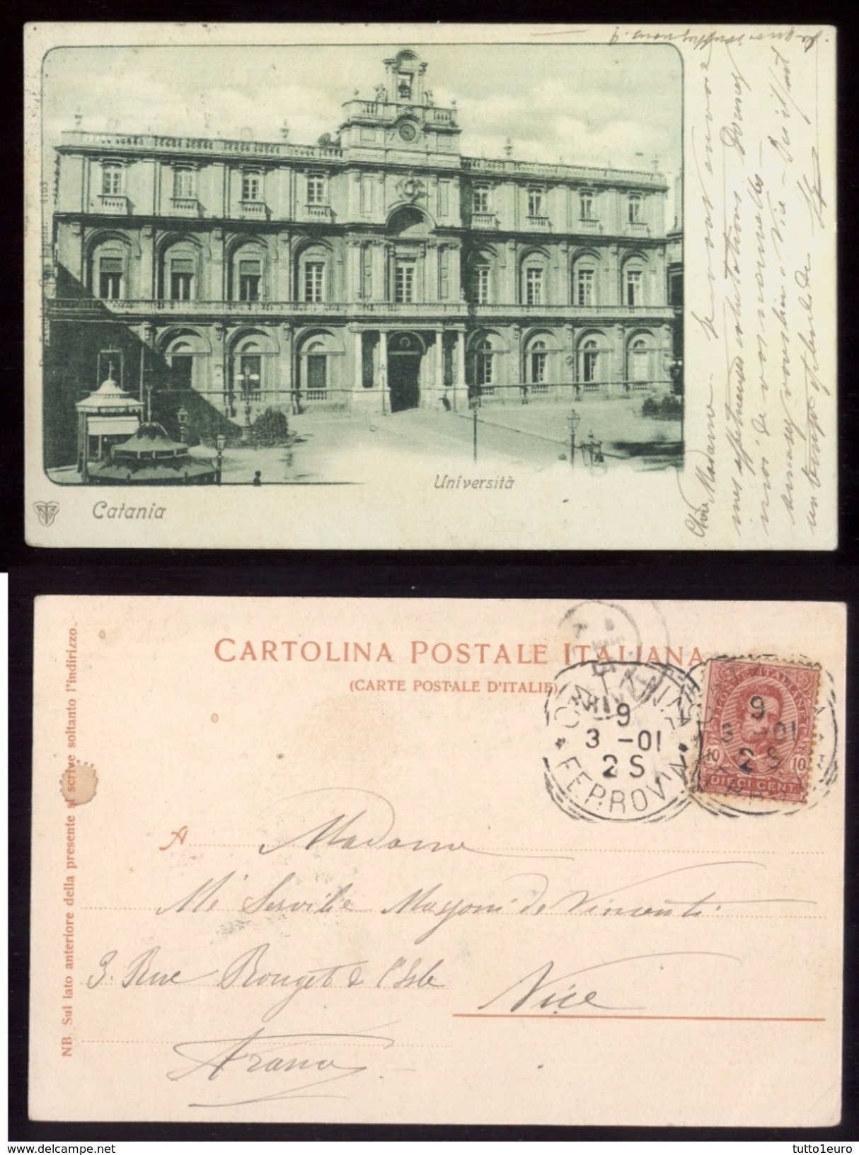 CATANIA 1901 UNIVERSITA' - Catania