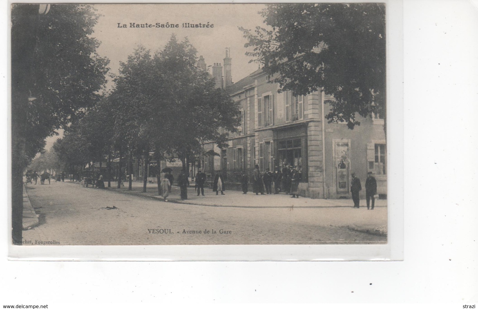 La Haute-Saône Illustrée - VESOUL - Avenue De La Gare - Vesoul