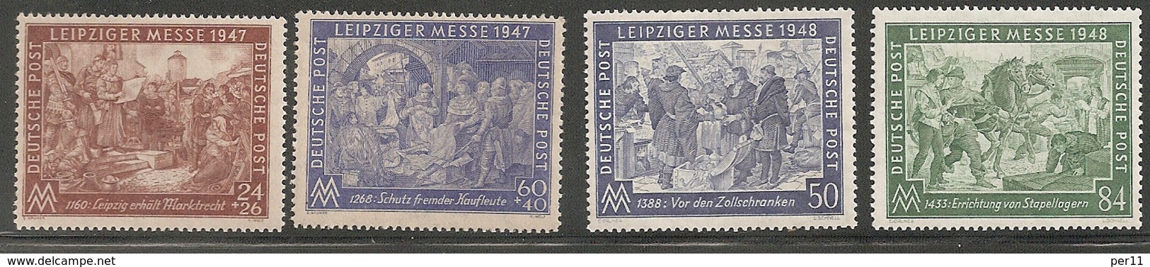 Germany MNH / ** 1947-48;   Leipziger Messe  (ty077) - Ungebraucht