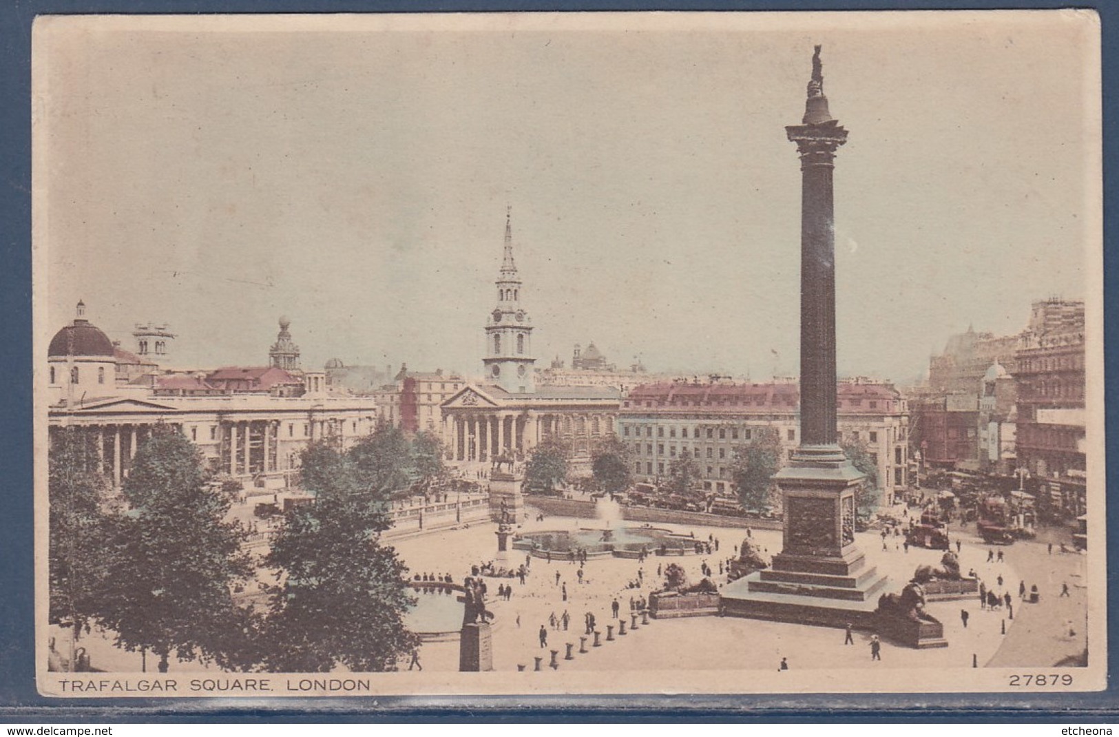 = Trafalgar Square London Londres Commémore La Bataille Trafalgar Opposant Les Flottes Franco-espagnoles Et Britanniques - Trafalgar Square