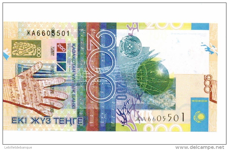 Kazakhstan 200 Tenge NEUF - Kazakhstán