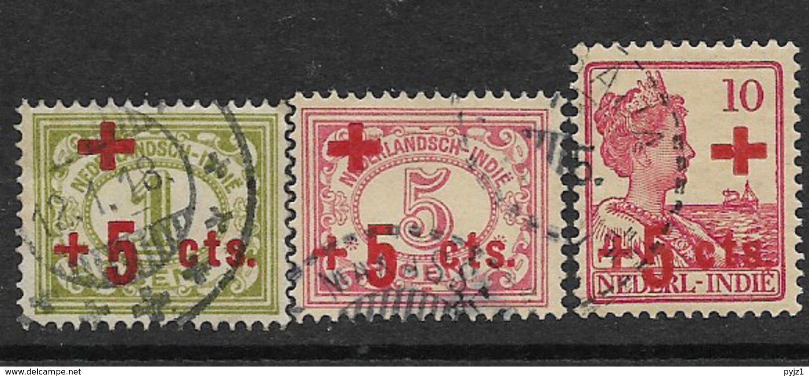 1915 USED Nederlands Indië - Niederländisch-Indien