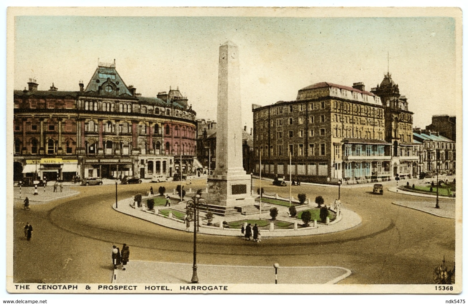 HARROGATE : THE CENOTAPH & PROSPECT HOTEL - Harrogate