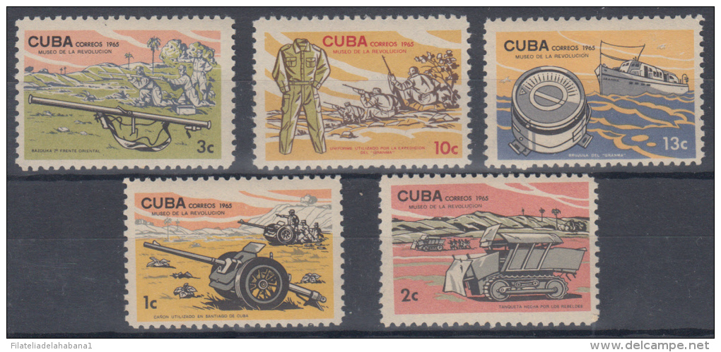 1965.11- * CUBA 1965. MNH. MUSEO DE LA REVOLUCION. REVOLUTION MUSEUM. - Used Stamps