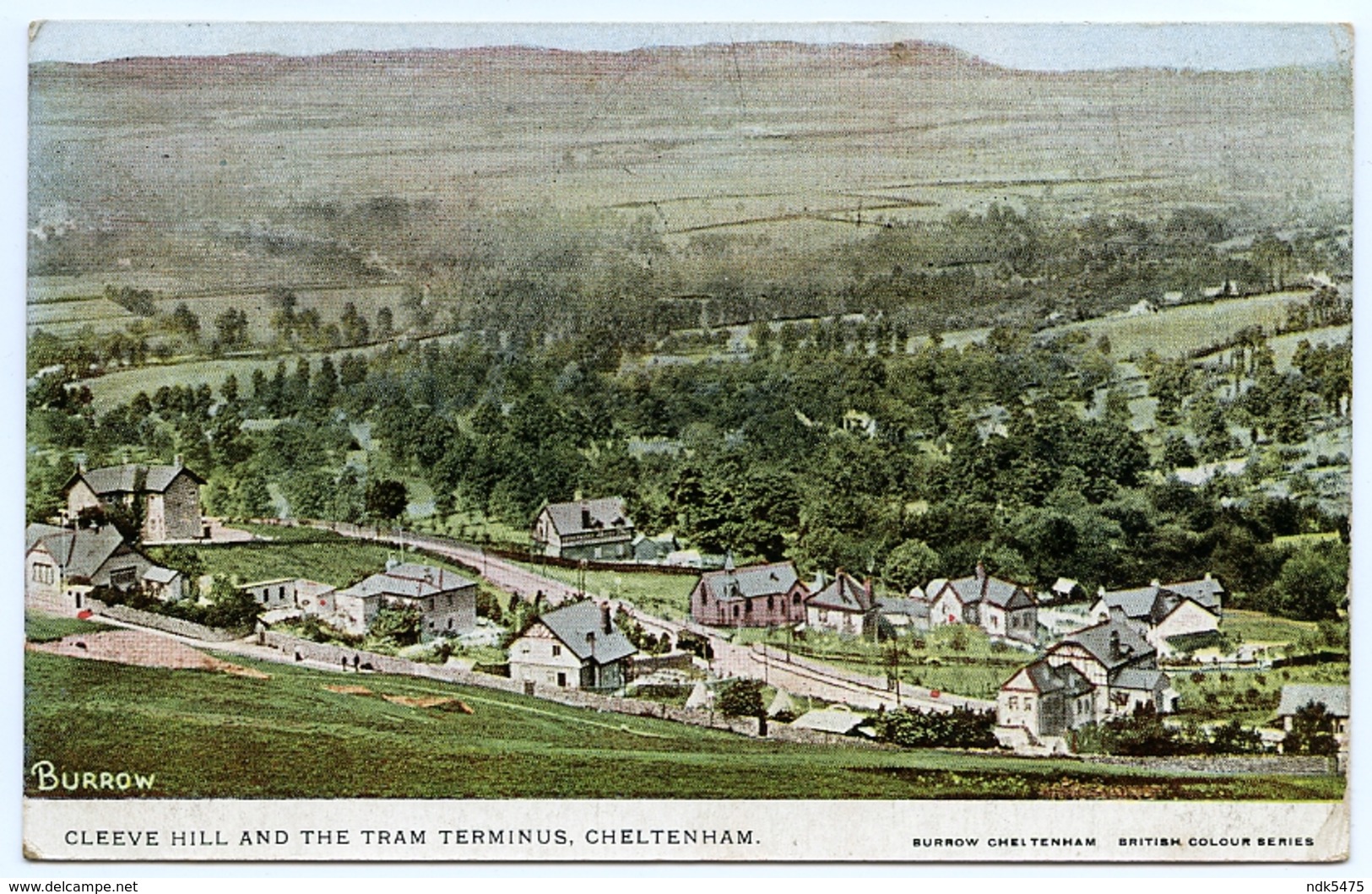 CHELTENHAM : CLEEVE HILL AND THE TRAM TERMINUS / ADDRESS - BARRY, MARKET STREET, CYCLE STORES (GARSTONE) - Cheltenham