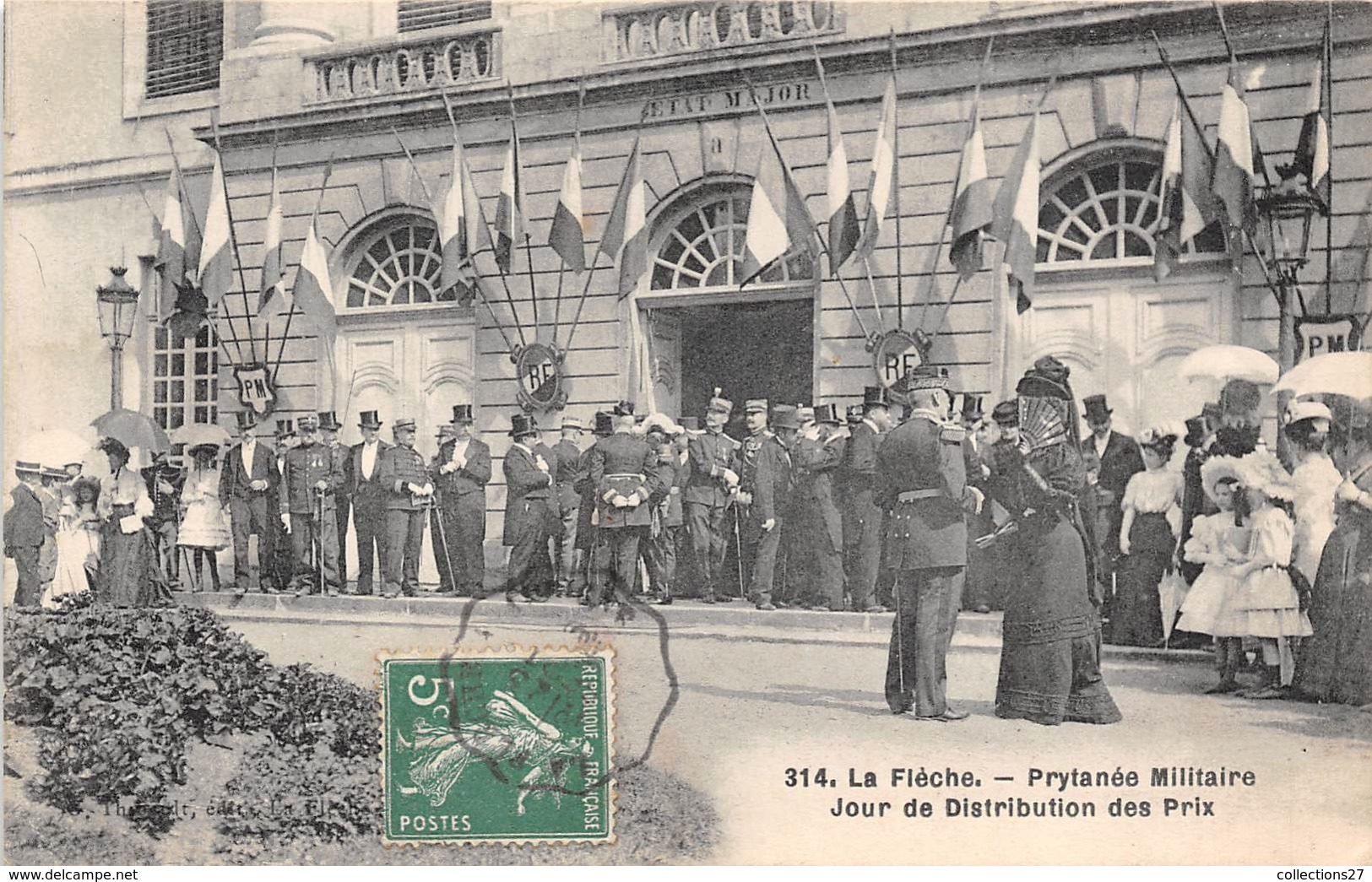 72-LA FLECHE- PRYTANEE MILITAIRE JOUR DE DISTRIBUTION DES PRIX - La Fleche