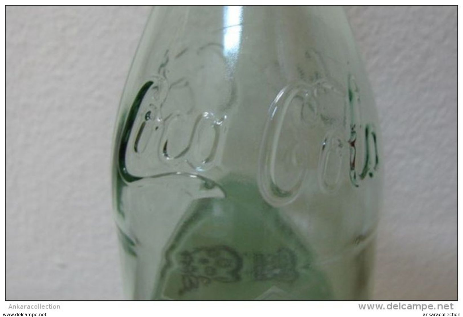 AC - COCA COLA EMPTY GLASS BOTTLE # 4 FROM TURKEY - Botellas