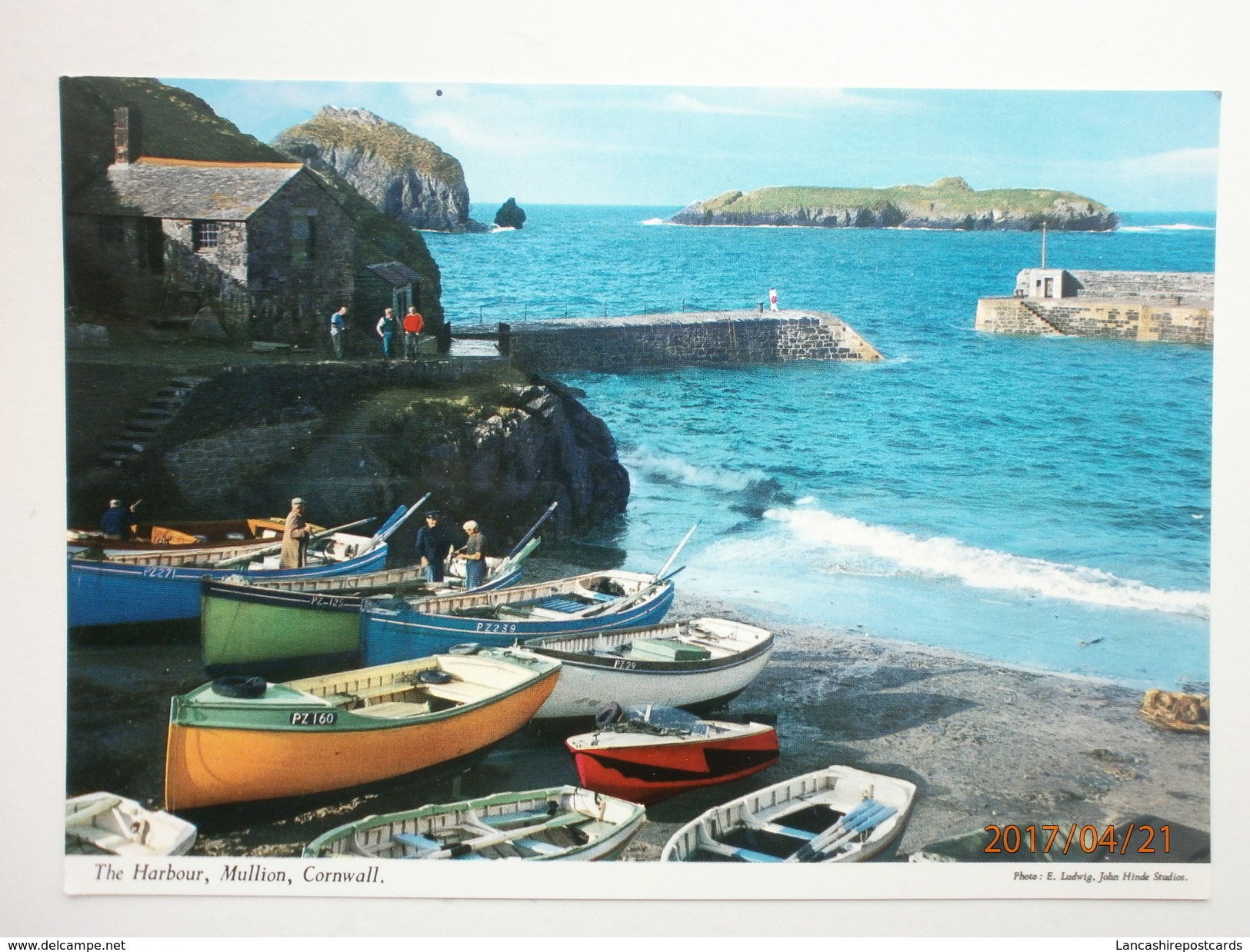 Postcard The Harbour Mullion Cornwall My Ref B21153 - Other & Unclassified