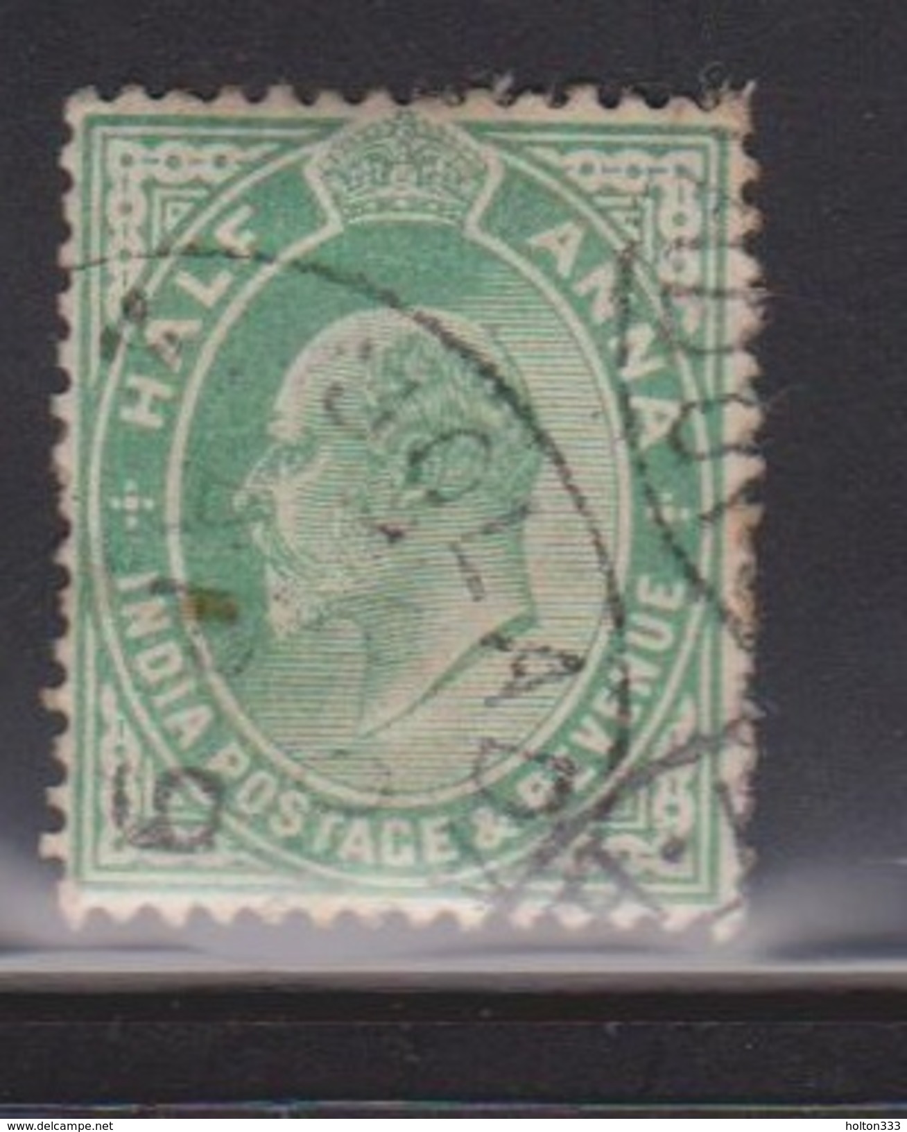 INDIA Scott # 78 Used - King Edward VII - 1902-11 King Edward VII