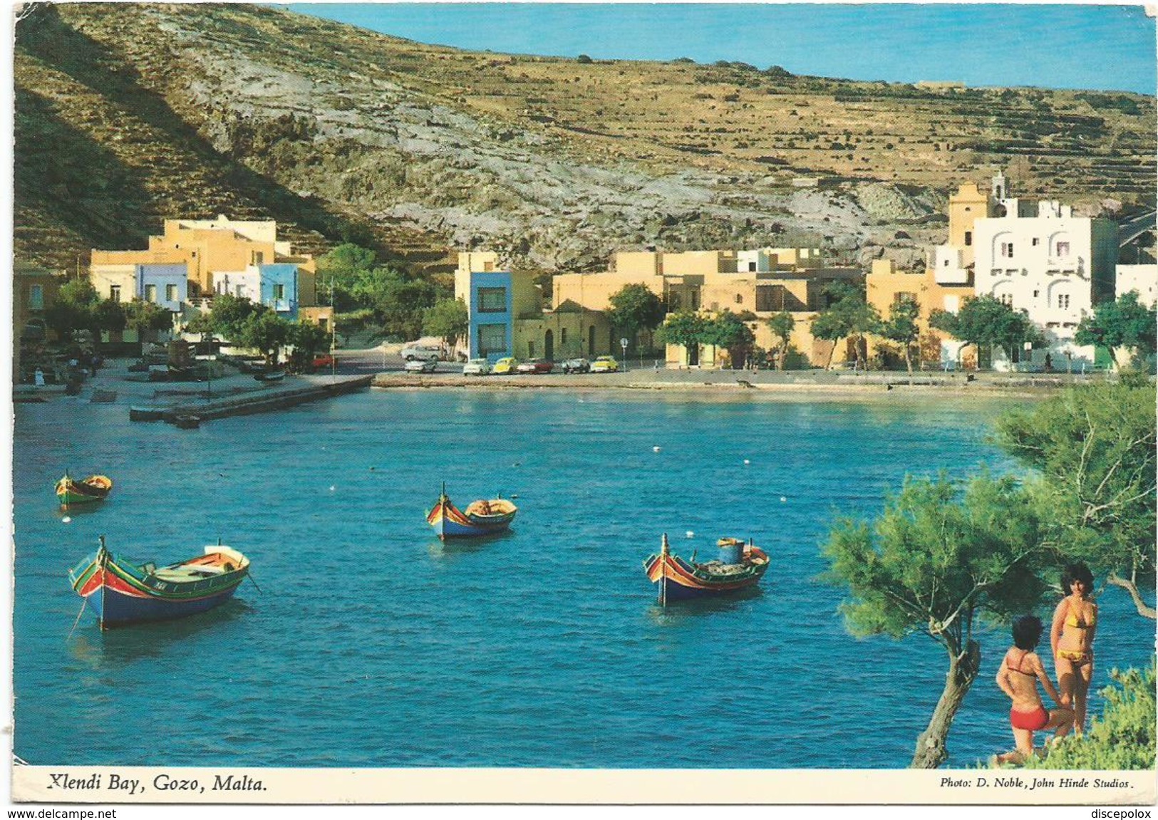 V959 Malta - Xlendi Bay - Nice Stamps Timbres Francobolli / Viaggiata 1975 - Malta