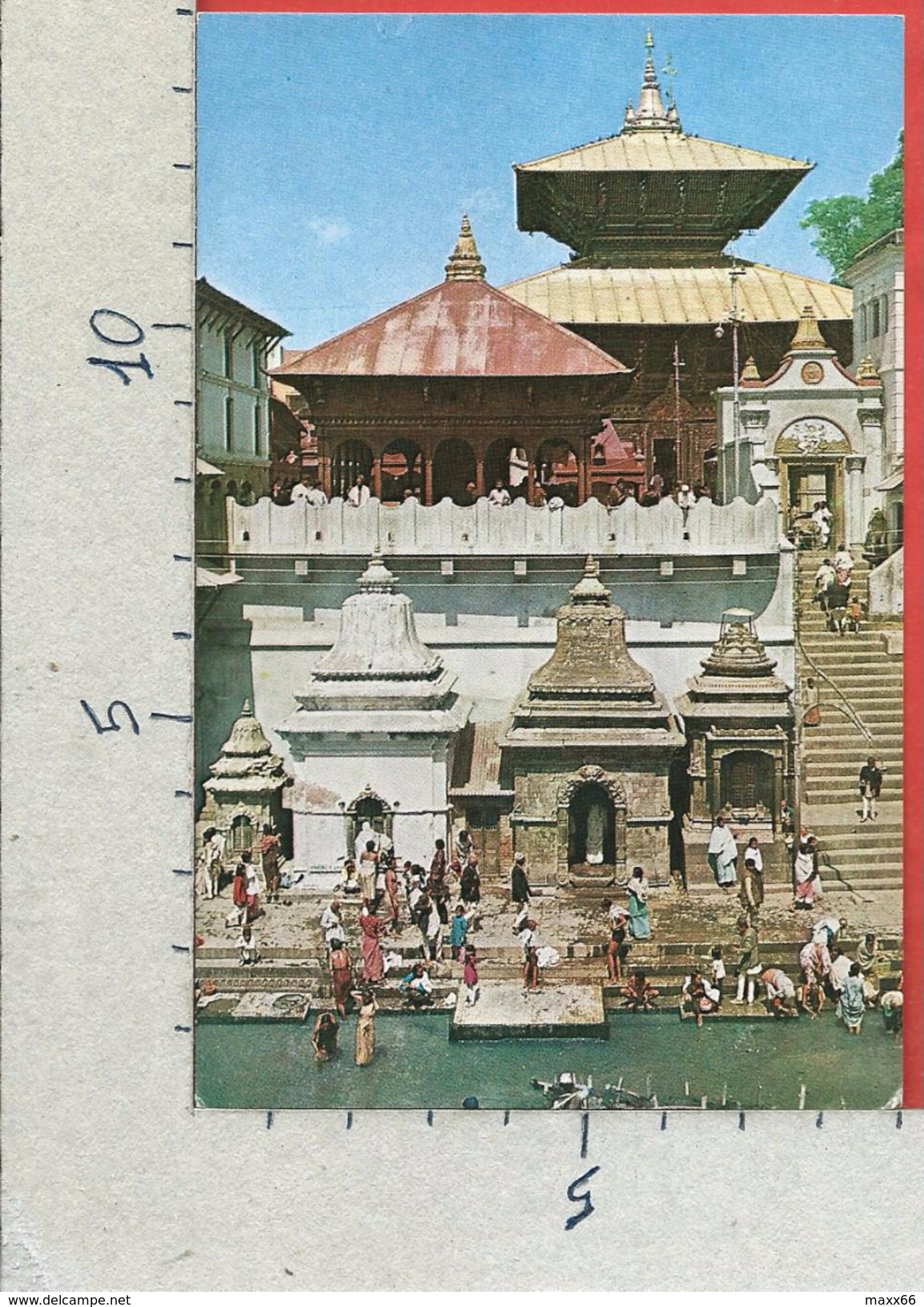 CARTOLINA NV NEPAL - KATMANDU - Temple Of Pasupati Nath - 9 X 14 - Nepal